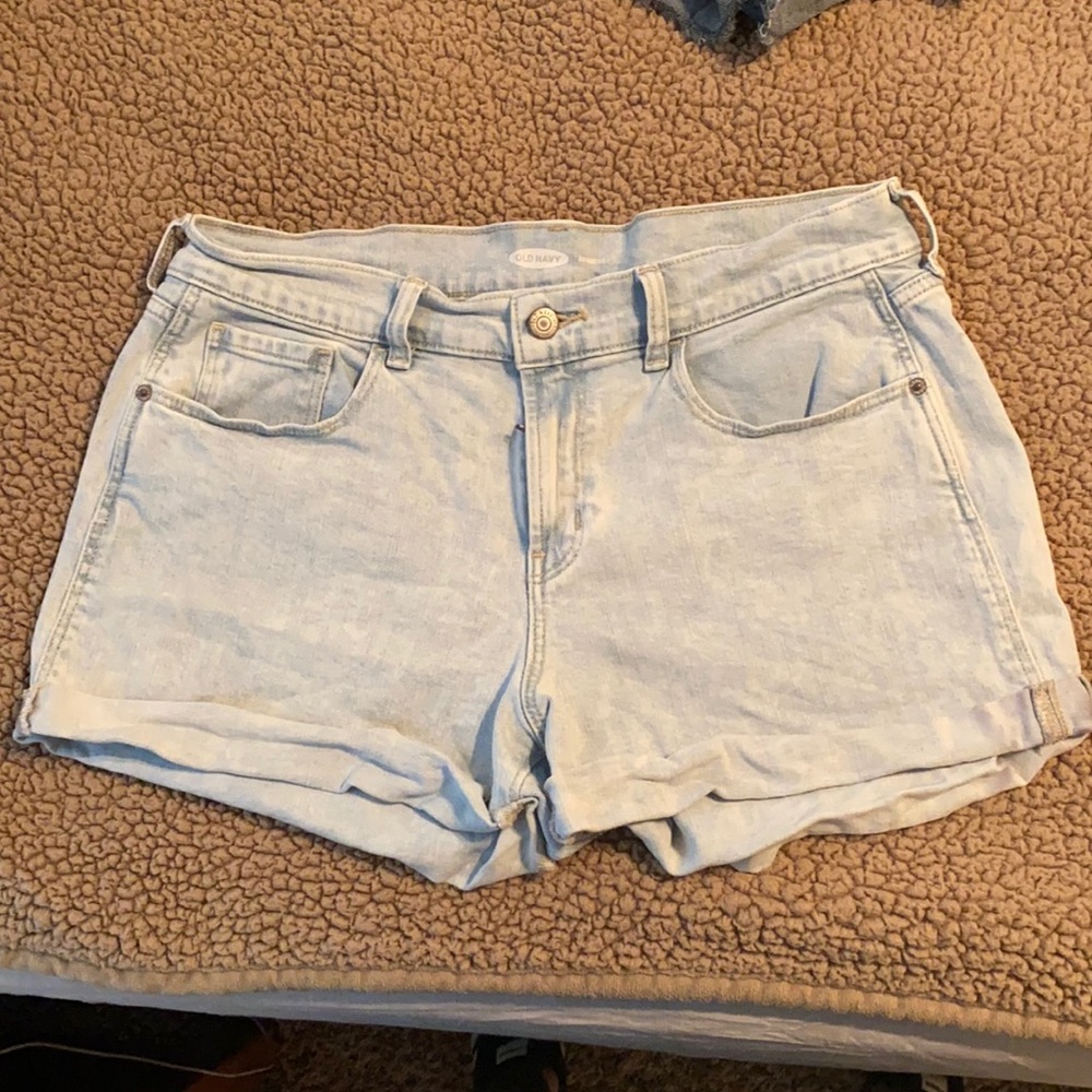 Old navy size 10 boyfriend jean shorts